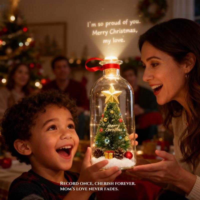 ForeverWords™ Christmas Bottle