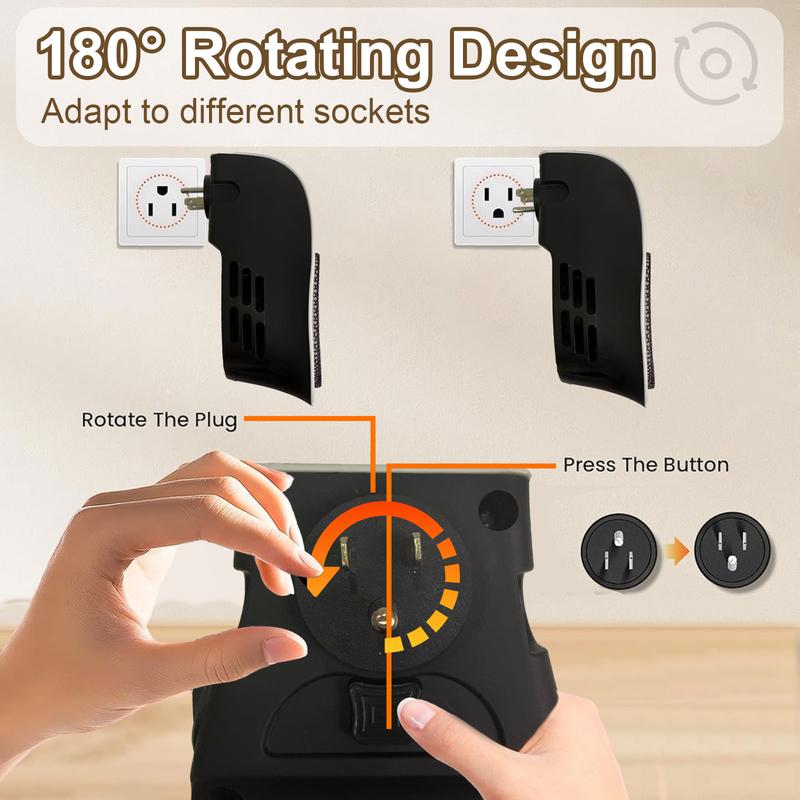 HeatPlug Pro™ – Instant Wall-Outlet Heater