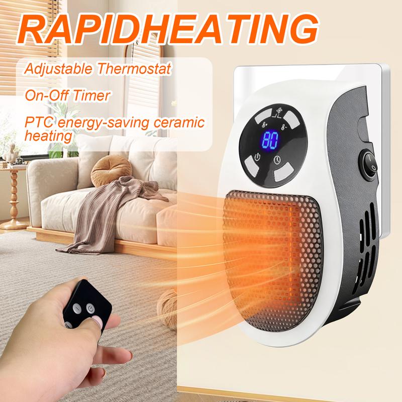 HeatPlug Pro™ – Instant Wall-Outlet Heater