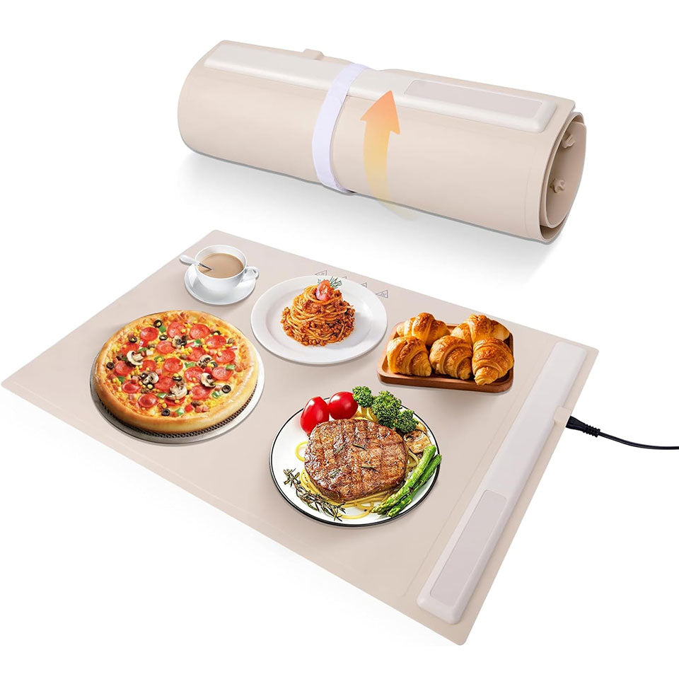 HeatRoll™ Pro — Full-Surface Rollable Food Warming Mat