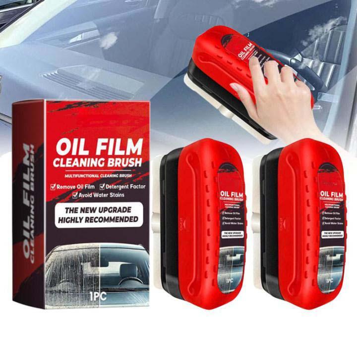 ClearDrive™ Anti-Oil Film Brush – See Better, Drive Safer
